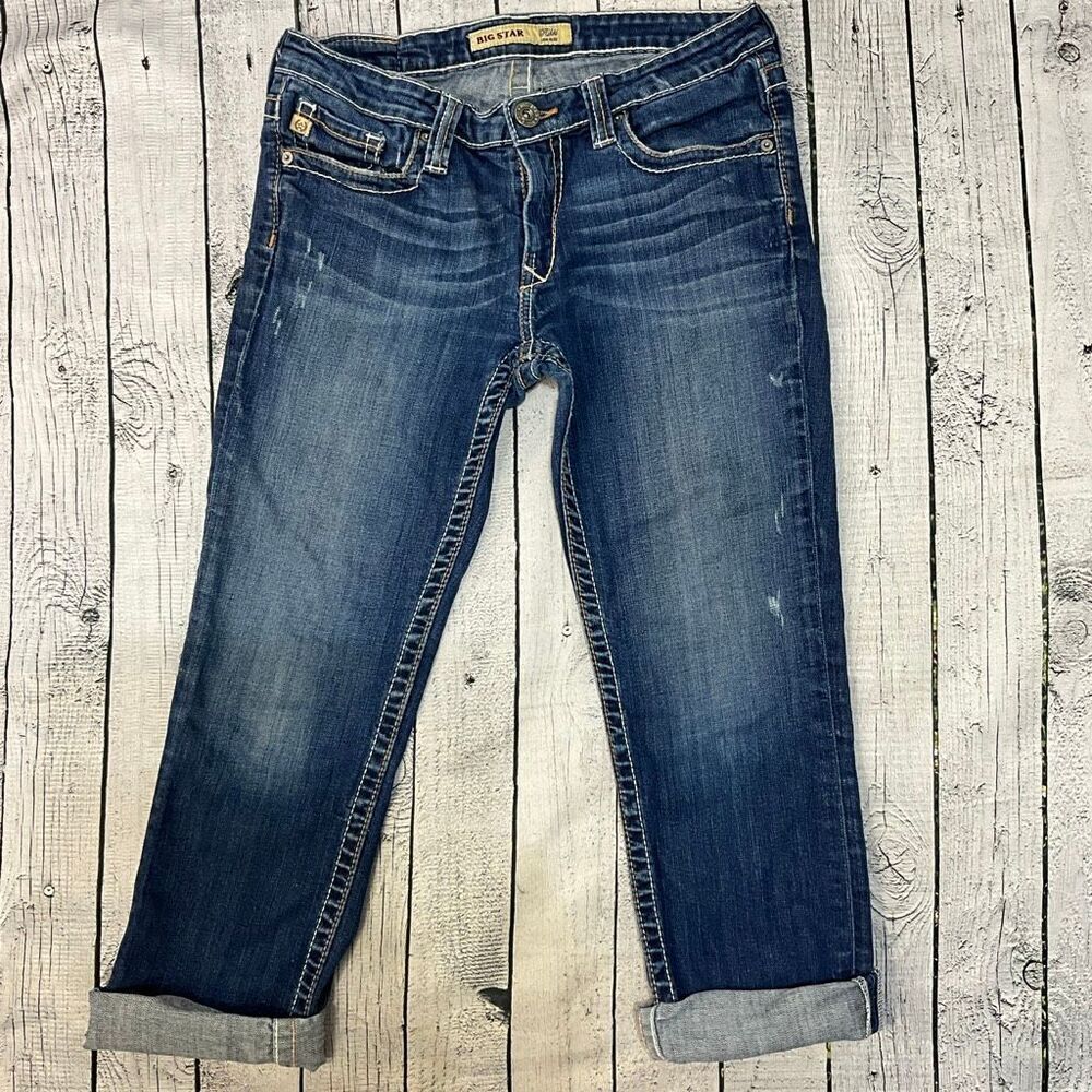 BIG STAR Rikki Low Rise Crop Jeans - Picture 4 of 7